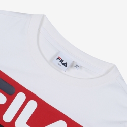 Fila Three Step Block Crop - Naisten Poolopaita - Laivastonsininen | FI-74704